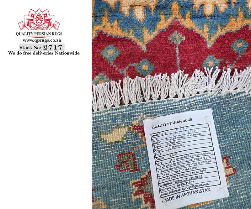 Afghan Ariana Handmade Round Carpet 144 x 144 CM