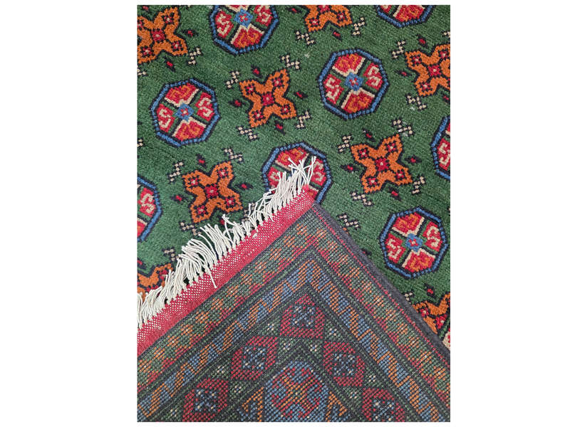 Stunning Afghan Kunduz Bukhara Design Carpet 296 x 197 CM