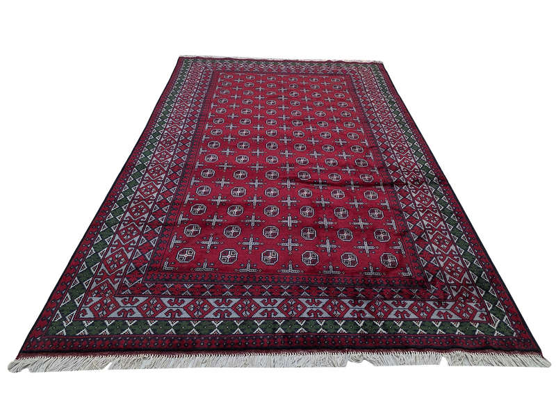 Incredible Afghan Handknotted Carpet 298 x 195 CM