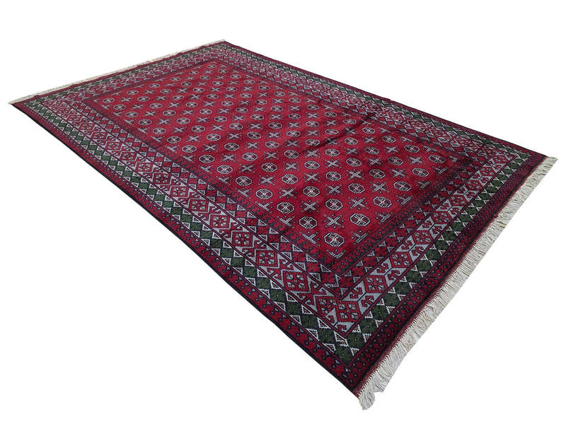 Incredible Afghan Handknotted Carpet 298 x 195 CM