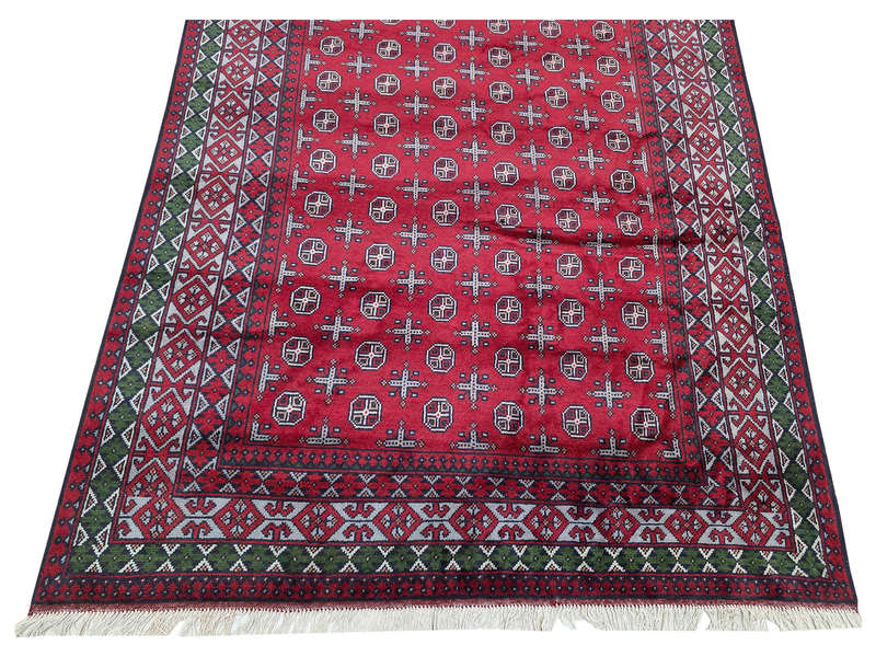Incredible Afghan Handknotted Carpet 298 x 195 CM