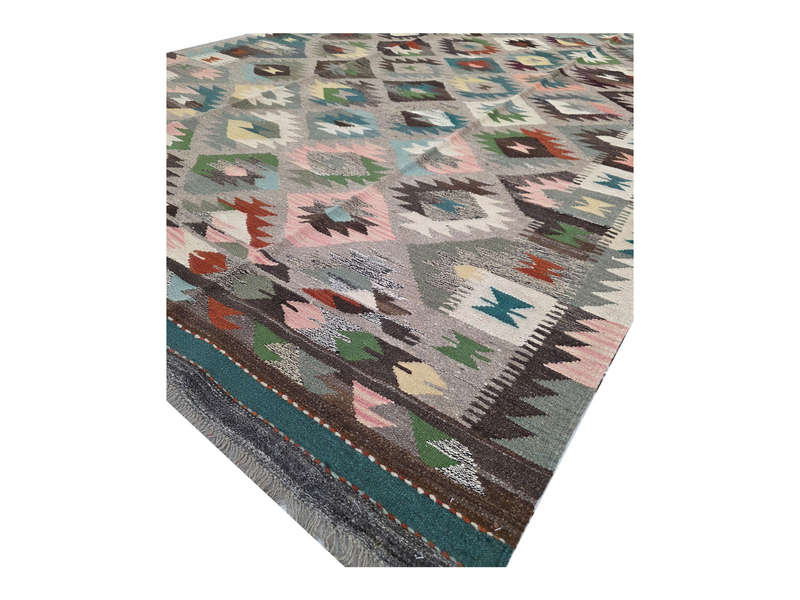 Stunning Afghan Handwoven Kilim 295 X 194 cm