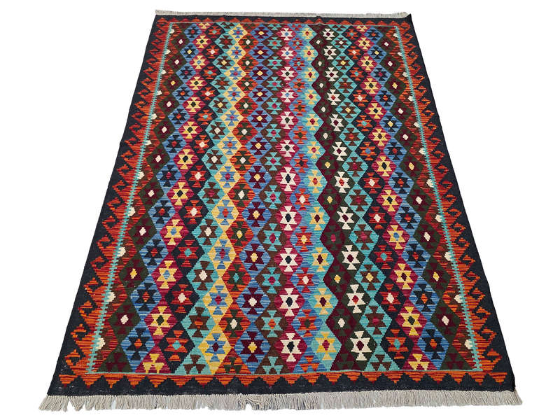 Incredible Afghan Choubi Kilim 242 x 178 CM