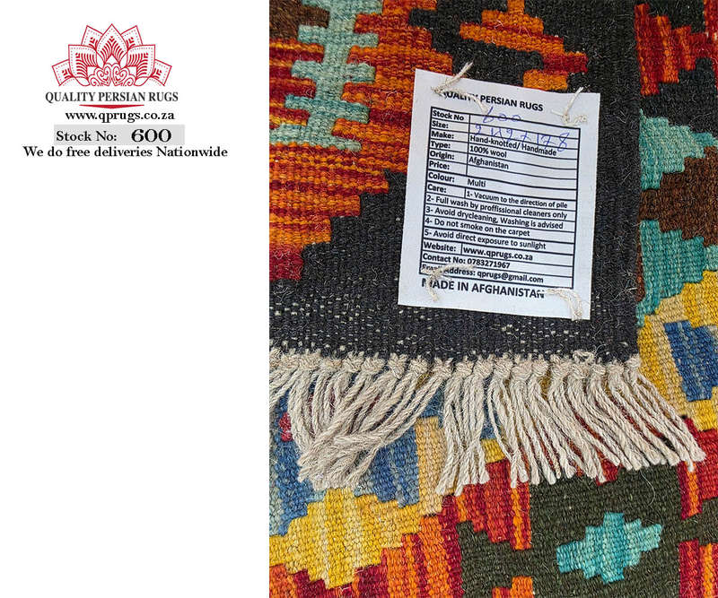 Incredible Afghan Choubi Kilim 242 x 178 CM