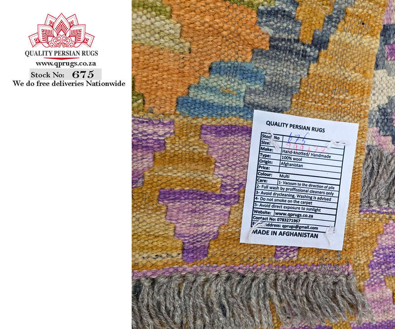 Gorgeous Afghan Choubi Kilim Runner 299 x 77 CM