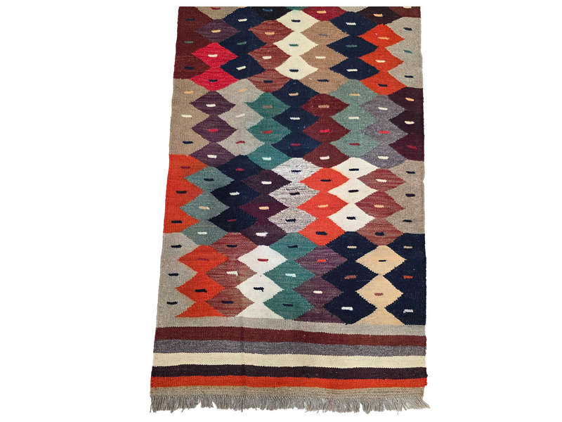 Stunning Afghan Choubi Kilim Runner 292 x 82 CM