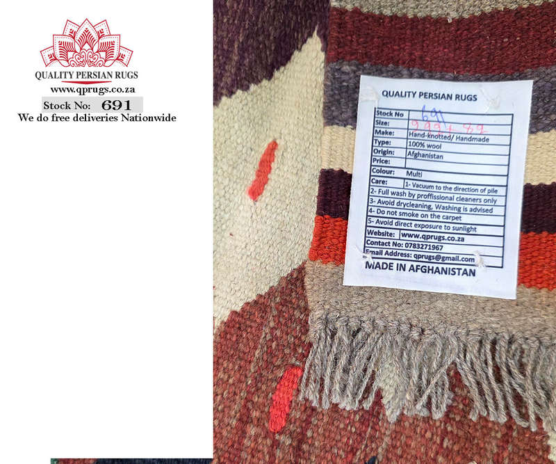 Stunning Afghan Choubi Kilim Runner 292 x 82 CM