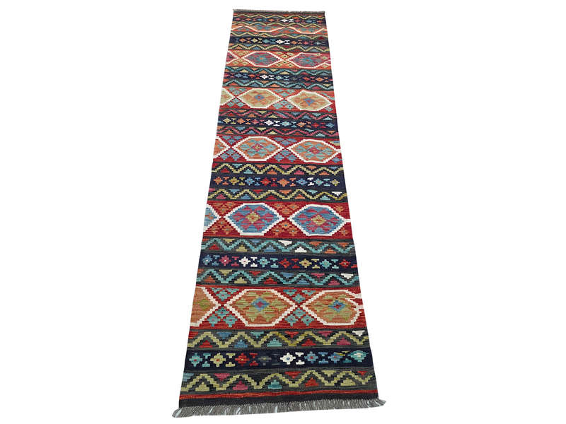 Afghan Choubi Kilim Runner 291 x 80 CM