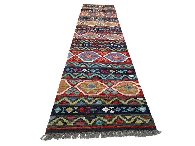 Afghan Choubi Kilim Runner 291 x 80 CM