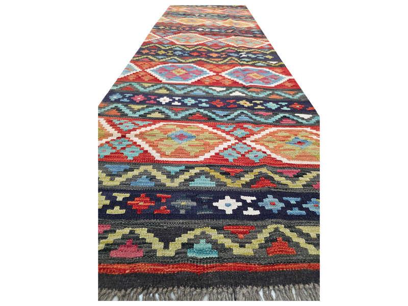 Afghan Choubi Kilim Runner 291 x 80 CM