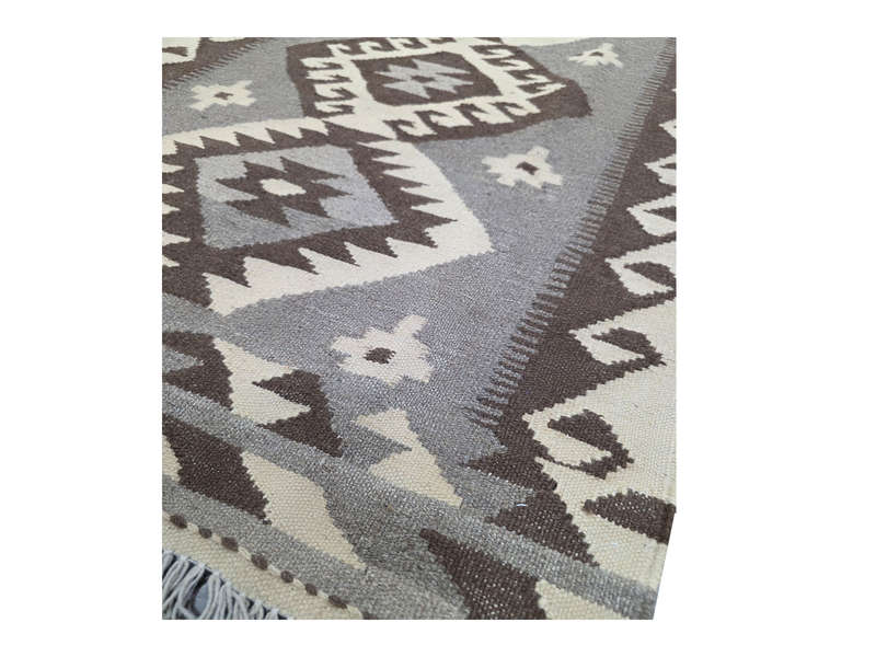 Fine Afghan Natural Kilim runner 387 x 81 cm