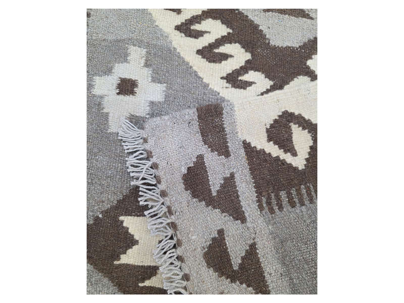 Stunning Afghan Natural Kilim runner 385 x 80 cm