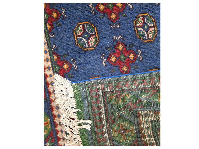 Beautiful Blue Kunduz carpet runner  292 x 76cm