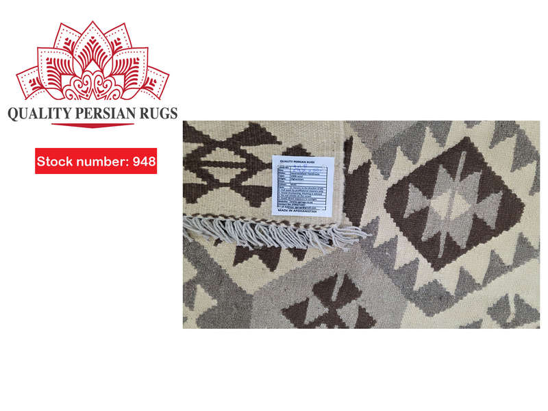 Gorgeous Afghan Natural Kilim runner 597 x 80 cm