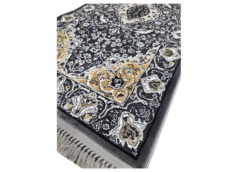 Gorgeous Dark Grey Machine Made Runner 500 x 80 CM