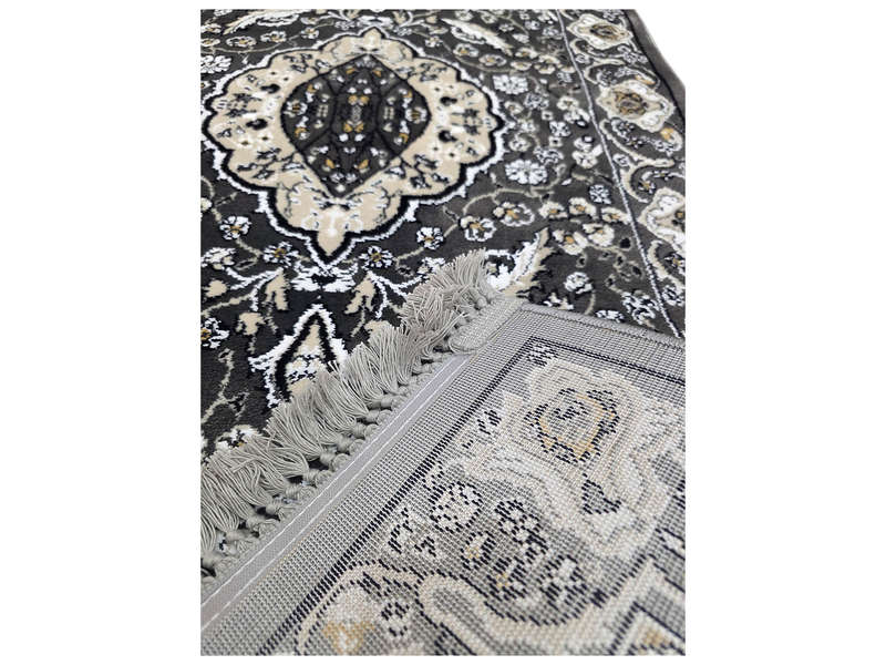 Gorgeous Dark Grey Machine Made Runner 500 x 80 CM