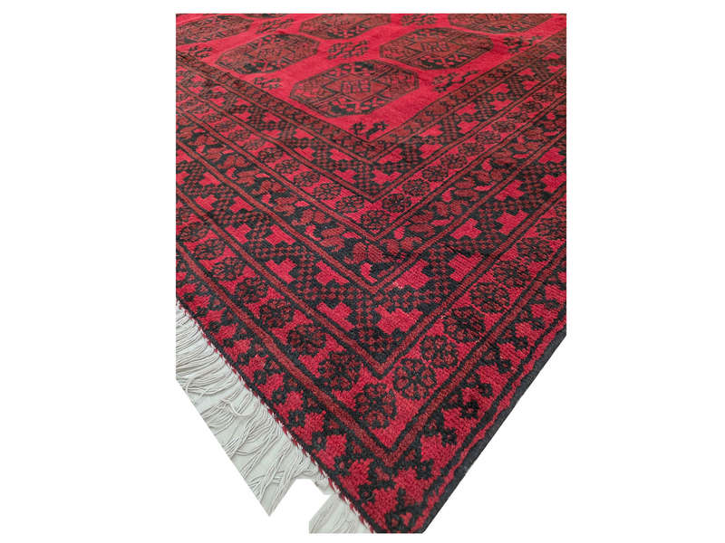 Beautiful Red Afghan Handmade Carpet 332 x 245 CM