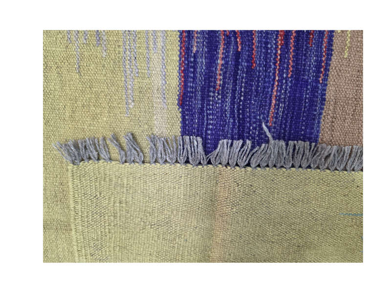 Fine Afghan Handmade modern rug 205 x 148 cm