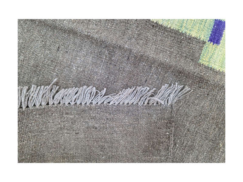 Stunning Afghan Handmade modern rug 246 x 169cm