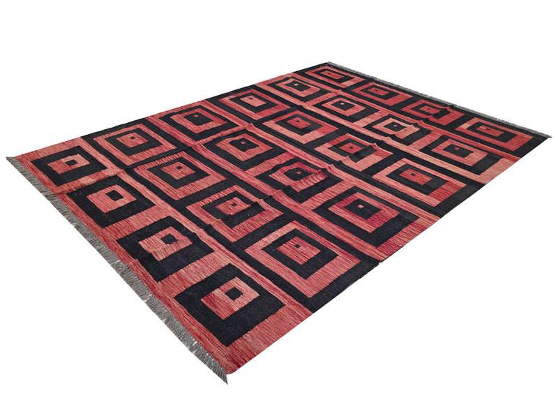 Fine Afghan Handmade modern rug 241 x 183cm