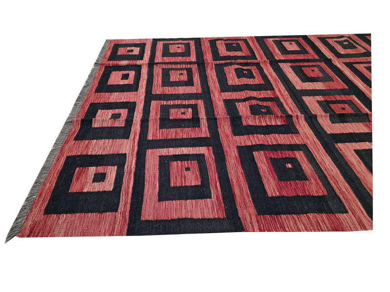 Fine Afghan Handmade modern rug 241 x 183cm