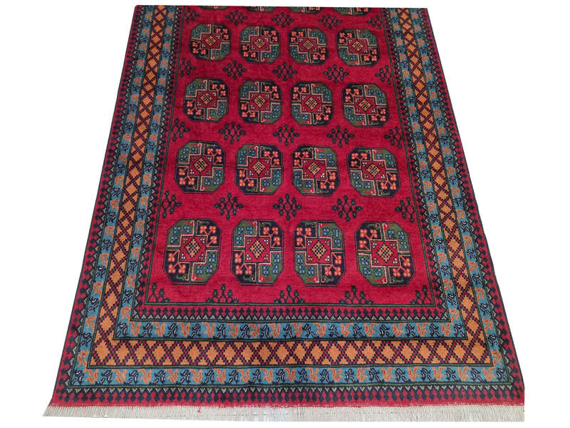 Fine Elephant design Afghan Kunduz Carpet 290 x 200 cm