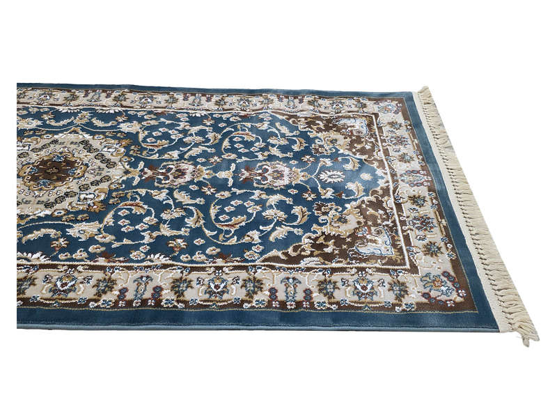 Gorgeous Blue Color Machine Made Passage Runner 200 X 80 CM