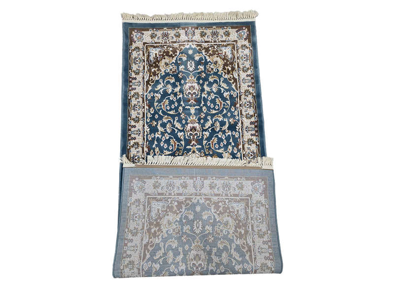 Gorgeous Blue Color Machine Made Passage Runner 200 X 80 CM