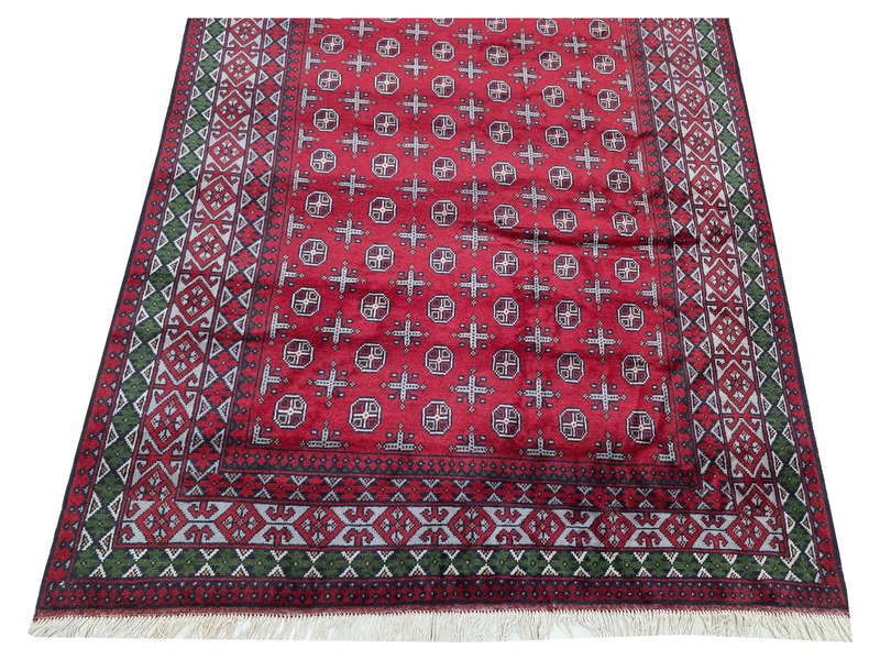Stunning Afghan Kunduz Carpet 298 x 195 cm