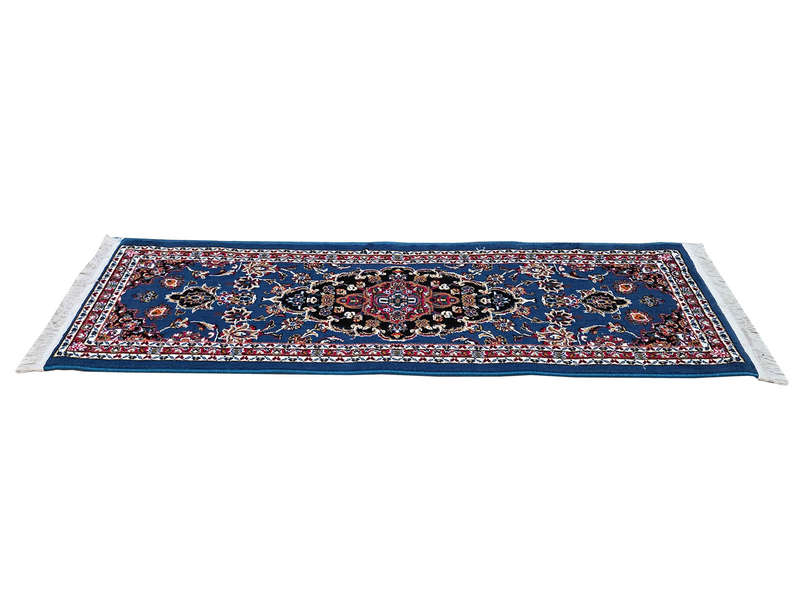 Narrow Kashan Machine Made Runner 150 x 50 CM