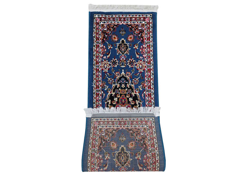 Narrow Kashan Machine Made Runner 150 x 50 CM