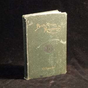 South African Reminiscences - R.W. Murray