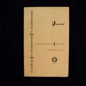 S.W.A Scientific Society Journal. Vol XVIII. 1963/64 - 2964/65 - W C du Plessis (administrator of...