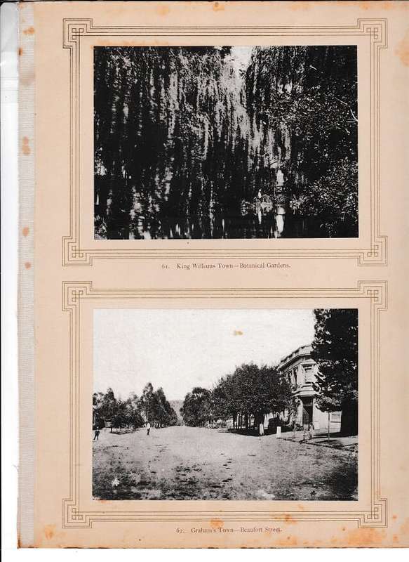 King William's Town - Botanical Gardens and Graham's Town - Beaufort Street - Sam Alexander