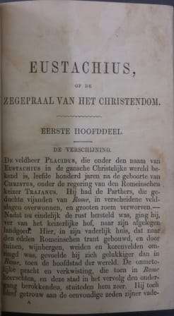 Eustachius, of de Zegepraal van het Christendom - H.C. von Schmidt