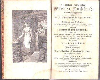 Wiener Kochbuch - Gartler, Ignaz U. and Hikmann, Barbara