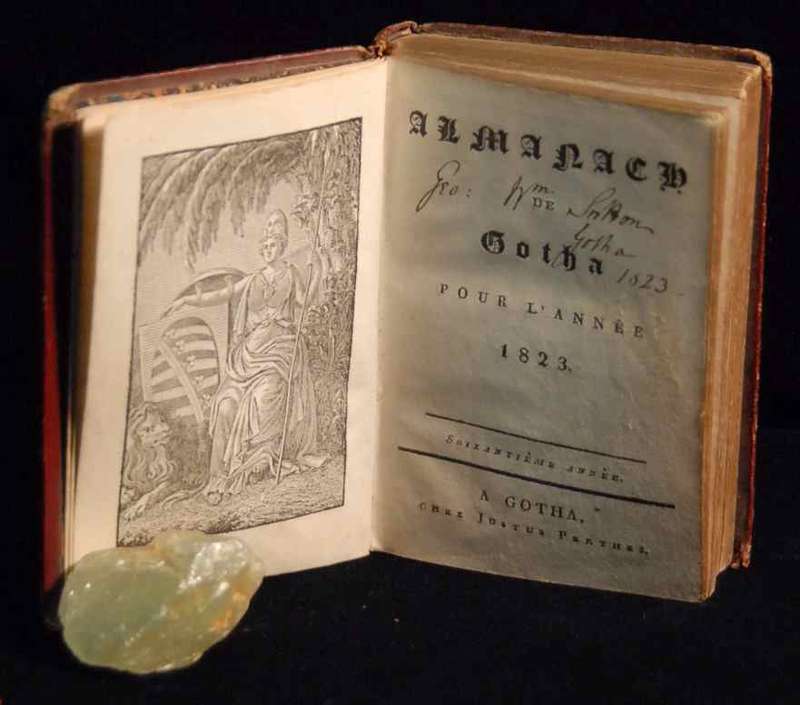 Almanach De Gotha Pour L'année 1823. Soixantième Année. -