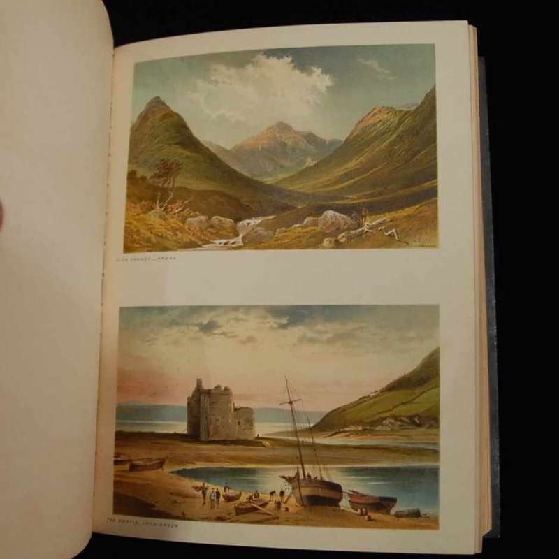 Souvenir of Scotland. Its Cities, Lakes and Mountains. One Hundred and Twenty Chromo Views -