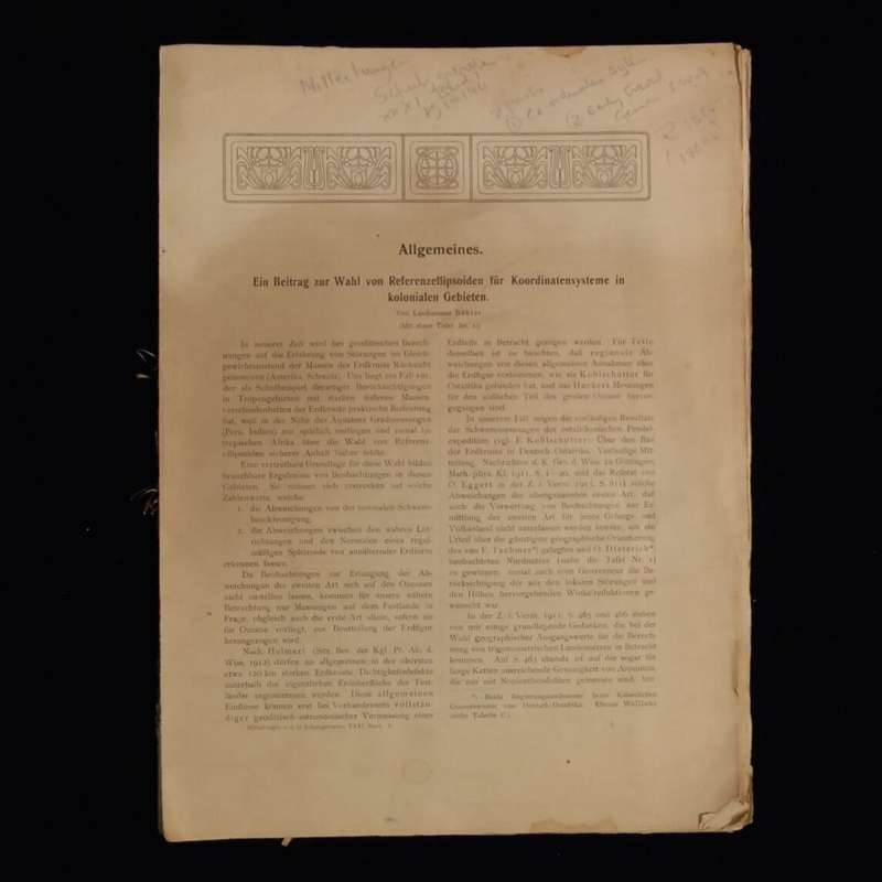 Mitteilungen aus den Deutschen Schutzgebieten. XXXI Band 1. Pg. 1-144. -
