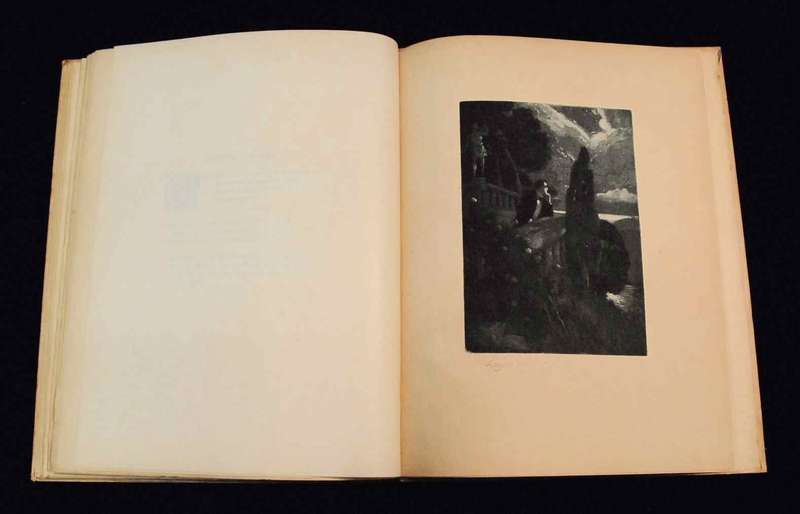 The Troubled Pool and Other Poems. Deluxe edition. - J. Griffyth Fairfax and Lionel Lindsay