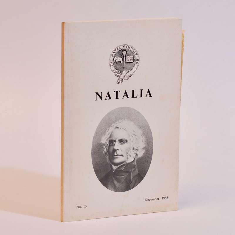 Natalia. No. 13.  Journal of the Natal Society - Frost, T B (Ed)