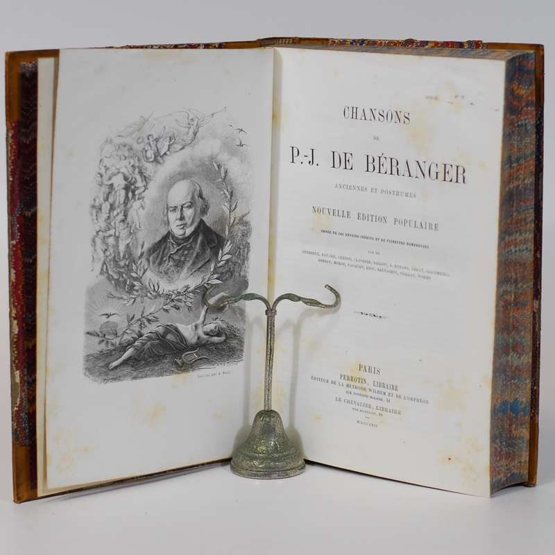 Chansons de P-J De Béranger. Anciennes et Posthumes - De Béranger, P-J