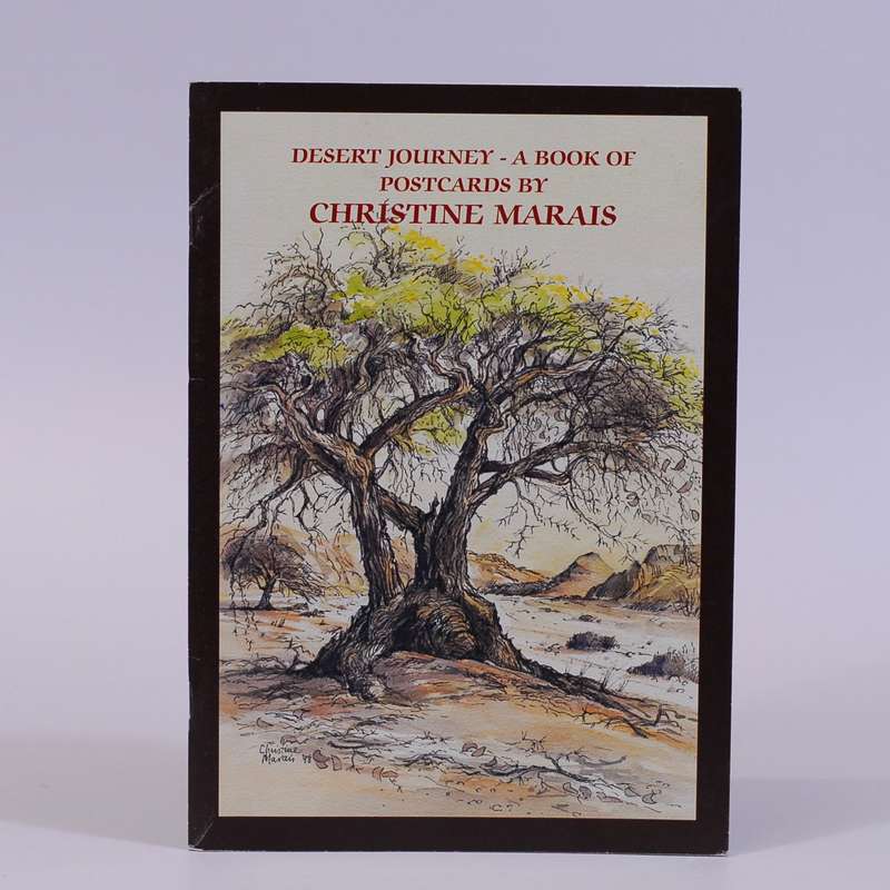 Desert Journey - a book of postcards by Christine Marais - Fleming, Anne (text) - 250g