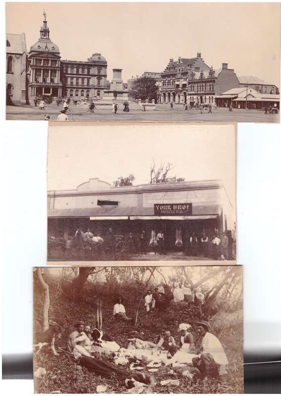5 Albumen Prints of Pretoria circa 1900 -