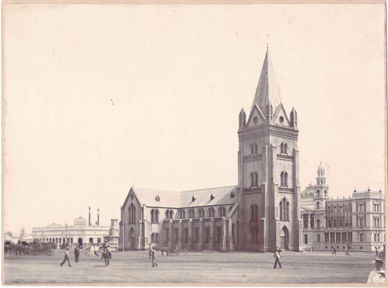 Albumen Print of the Durch Reformed Curch - Pretoric, circa 1900 -