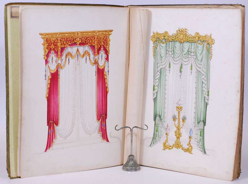 A Series of Designs of Furniture & Decoration in the Styles of Louis XIVth, Francis 1st, Elizabet...