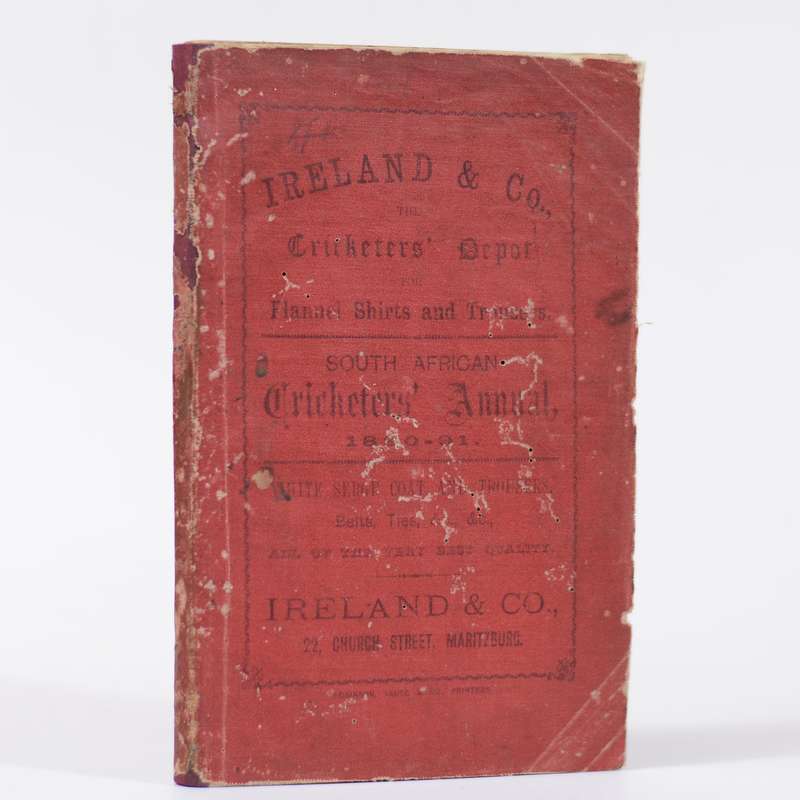South African Cricketers' Annual 1890 - 91 - William Milton / J.T. Henderson (ed)