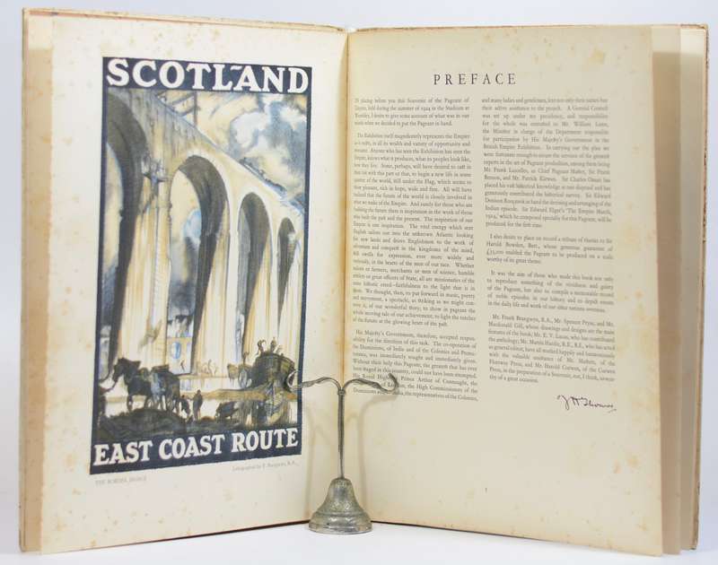 Pageant of British Empire Souvenir Volume. Presented by the London and North Eastern Railway - Ma...