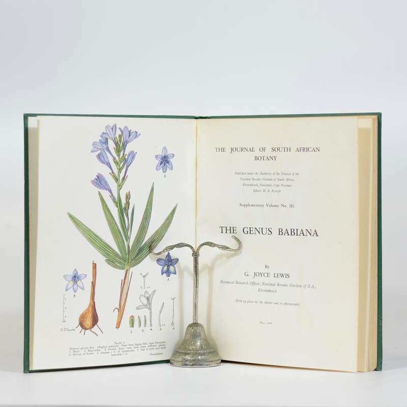 The Genus Babiana. The Journal of South African Botany. Supplementary Volume No. III - Lewis, G J...