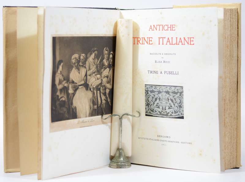 Antiche Trine Italiane. Trine A Fuselli - Ricci, Elisa